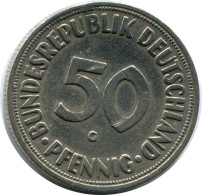 50 PFENNIG 1950 G BRD DEUTSCHLAND Münze GERMANY #AZ452.D.A - 50 Pfennig