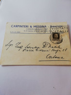 54C) Storia Postale Cartoline, Intero, Concessionari Fiat - Poststempel