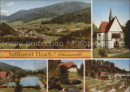 72543563 Elzach Panorama Neunlinden Kapelle Schwimmbad Melcherhof Biederbach Kur - Elzach