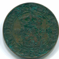 1 CENT 1920 NETHERLANDS EAST INDIES INDONESIA Copper Colonial Coin #S10098.U.A - Niederländisch-Indien