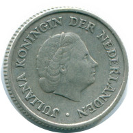 1/4 GULDEN 1956 NETHERLANDS ANTILLES SILVER Colonial Coin #NL10909.4.U.A - Antilles Néerlandaises