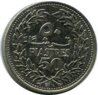 50 PIASTRES 1978 LEBANON Coin #AH786.U.A - Libano