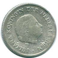 1/4 GULDEN 1956 NIEDERLÄNDISCHE ANTILLEN SILBER Koloniale Münze #NL10906.4.D.A - Antilles Néerlandaises