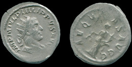 PHILIP I "THE ARAB" AR ANTONINIANUS ROME AD 246-247 AEQVITAS AVGG #ANC13163.35.F.A - L'Anarchie Militaire (235 à 284)