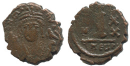 FLAVIUS PETRUS SABBATIUS DECANUMMI Antique BYZANTIN Pièce 1.7g/16mm #AF796.12.F.A - Byzantine