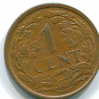 1 CENT 1968 NETHERLANDS ANTILLES Bronze Fish Colonial Coin #S10804.U.A - Niederländische Antillen