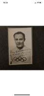 Carte Postale Cyclisme Louis Chaillot  Dédicacée Picoche Champion Olympique 1932 - Cyclisme