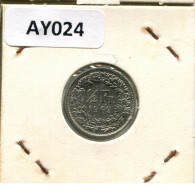 1/2 FRANC 1969 SCHWEIZ SWITZERLAND Münze #AY024.3.D.A - Andere & Zonder Classificatie