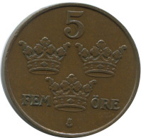 5 ORE 1911 SCHWEDEN SWEDEN Münze #AC456.2.D.A - Sweden