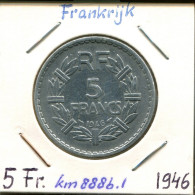 5 FRANCS 1946 FRANCE Pièce Provisional Government #AM366.F.A - 5 Francs