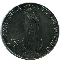 1 LIRE 1941 VATICAN Coin Pius XII (1939-1958) #AH314.16.U.A - Vaticano (Ciudad Del)