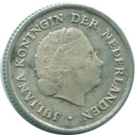 1/10 GULDEN 1963 NETHERLANDS ANTILLES SILVER Colonial Coin #NL12581.3.U.A - Niederländische Antillen
