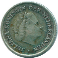 1/10 GULDEN 1962 NETHERLANDS ANTILLES SILVER Colonial Coin #NL12443.3.U.A - Netherlands Antilles