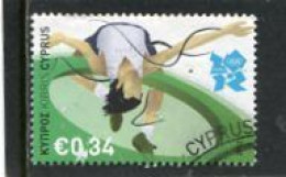 CYPRUS - 2012  34c  OLYMPIC GAMES  FINE USED - Oblitérés