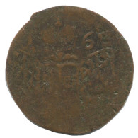 Authentic Original MEDIEVAL EUROPEAN Coin 0.6g/17mm #AC140.8.E.A - Otros – Europa