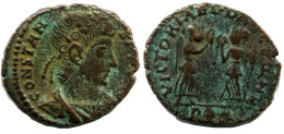 CONSTANS MINTED IN ROME ITALY FOUND IN IHNASYAH HOARD EGYPT #ANC11525.14.E.A - El Impero Christiano (307 / 363)