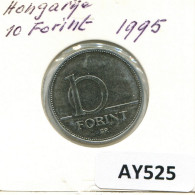 10 FORINT 1995 HUNGRÍA HUNGARY Moneda #AY525.E.A - Hungría