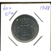 10 FRANCS 1978 LUXEMBURGO LUXEMBOURG Moneda #AT243.E.A - Lussemburgo