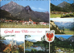 72543357 Vils Tirol Panorama Teilansichten Schloss Seeblick Vils Tirol - Other & Unclassified