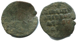 JESUS CHRIST ANONYMOUS FOLLIS Antique BYZANTIN Pièce 8.3g/31mm #AB284.9.F.A - Byzantinische Münzen
