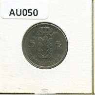 5 FRANCS 1972 Französisch Text BELGIEN BELGIUM Münze #AU050.D.A - 5 Frank