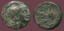 Antique Authentique Original GREC Pièce 0.9g/9mm #ANT1544.9.F.A - Griechische Münzen