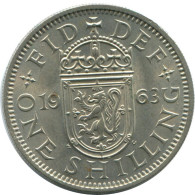 SHILLING 1963 UK GROßBRITANNIEN GREAT BRITAIN Münze #AH001.1.D.A - I. 1 Shilling