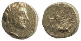 CARIA KAUNOS ALEXANDER CORNUCOPIA HORN 1.6g/14mm GRIECHISCHE Münze #NNN1326.9.D.A - Griekenland