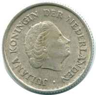 1/4 GULDEN 1965 NIEDERLÄNDISCHE ANTILLEN SILBER Koloniale Münze #NL11426.4.D.A - Antilles Néerlandaises