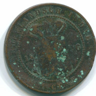 1 CENT 1896 NIEDERLANDE OSTINDIEN INDONESISCH Copper Koloniale Münze #S10058.D.A - Indes Néerlandaises