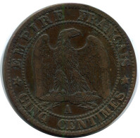 5 CENTIMES 1853 A FRANCE Coin Napoleon III #AZ846.U.A - 5 Centimes