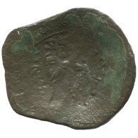 Auténtico Original Antiguo BYZANTINE IMPERIO Trachy Moneda 1.3g/18mm #AG683.4.E.A - Bizantine
