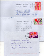 Timbre 2024 3 Fleurs Tropicales Oiseau De Paradis, Hibiscus, Balisier - 1961-....
