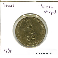 NEW SHEQEL 1985 ISRAEL Münze #AX828.D.A - Israel