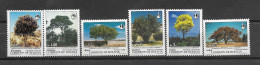 BOLIVIA YEAR 1994 FLORA TREES SET OF 6 VALUES MINT NH SCOTT 924/9 MI 1247/52 - Bolivien
