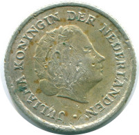 1/10 GULDEN 1960 ANTILLAS NEERLANDESAS PLATA Colonial Moneda #NL12281.3.E.A - Niederländische Antillen