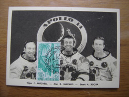 MITCHELL SHEPARD Carte Maximum Cosmonaute ESPACE Salon De L'aéronautique Bourget - Collections