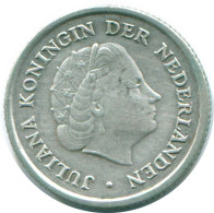 1/10 GULDEN 1956 NETHERLANDS ANTILLES SILVER Colonial Coin #NL12071.3.U.A - Antilles Néerlandaises