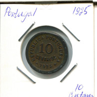 10 CENTAVOS 1925 PORTUGAL Moneda #AT256.E.A - Portogallo