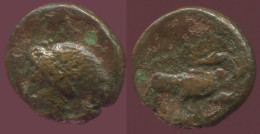 Antique Authentique Original GREC Pièce 1.1g/10mm #ANT1532.9.F.A - Griechische Münzen
