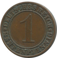 1 RENTENPFENNIG 1923 A GERMANY Coin #AD432.9.U.A - 1 Rentenpfennig & 1 Reichspfennig