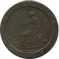 2 PENCE 1797 UK GRANDE-BRETAGNE GREAT BRITAIN Pièce #AE795.16.F.A - D. 2 Pence