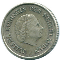 1/4 GULDEN 1962 NIEDERLÄNDISCHE ANTILLEN SILBER Koloniale Münze #NL11156.4.D.A - Antillas Neerlandesas