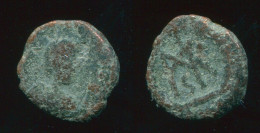 BYZANTINE IMPERIO Antiguo Auténtico Moneda 0,80g/10,03mm #BYZ1091.5.E.A - Byzantines