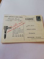 56C) Storia Postale Cartoline, Intero, Officina Specializzata In Articoli Idraulici - Marcophilie