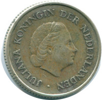 1/4 GULDEN 1967 NETHERLANDS ANTILLES SILVER Colonial Coin #NL11581.4.U.A - Antille Olandesi