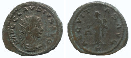 CLAUDIUS II ANTONINIANUS Antiochia H AD197 Aeqvitas AVG 3g/22mm #NNN1895.18.D.A - Der Soldatenkaiser (die Militärkrise) (235 / 284)