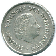1/4 GULDEN 1965 NIEDERLÄNDISCHE ANTILLEN SILBER Koloniale Münze #NL11322.4.D.A - Antillas Neerlandesas