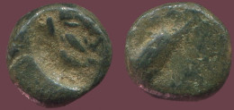 WREATH Antike Authentische Original GRIECHISCHE Münze 0.9g/9mm #ANT1572.9.D.A - Grecques