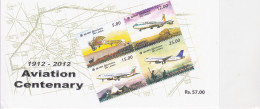 Sri Lanka 2012 Aviation / Airplanes MINIATURE SHEET / Block MNH - Sri Lanka (Ceylan) (1948-...)